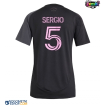 Ženski Nogometni dresi Inter Miami Sergio Busquets #5 Gostujoči 2025-26 Kratek Rokav